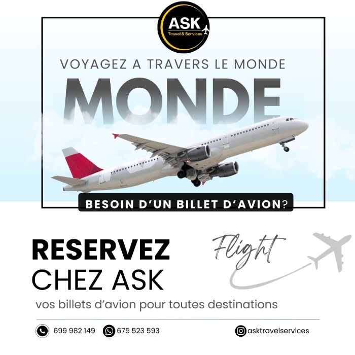 ASK BILLETS AVION